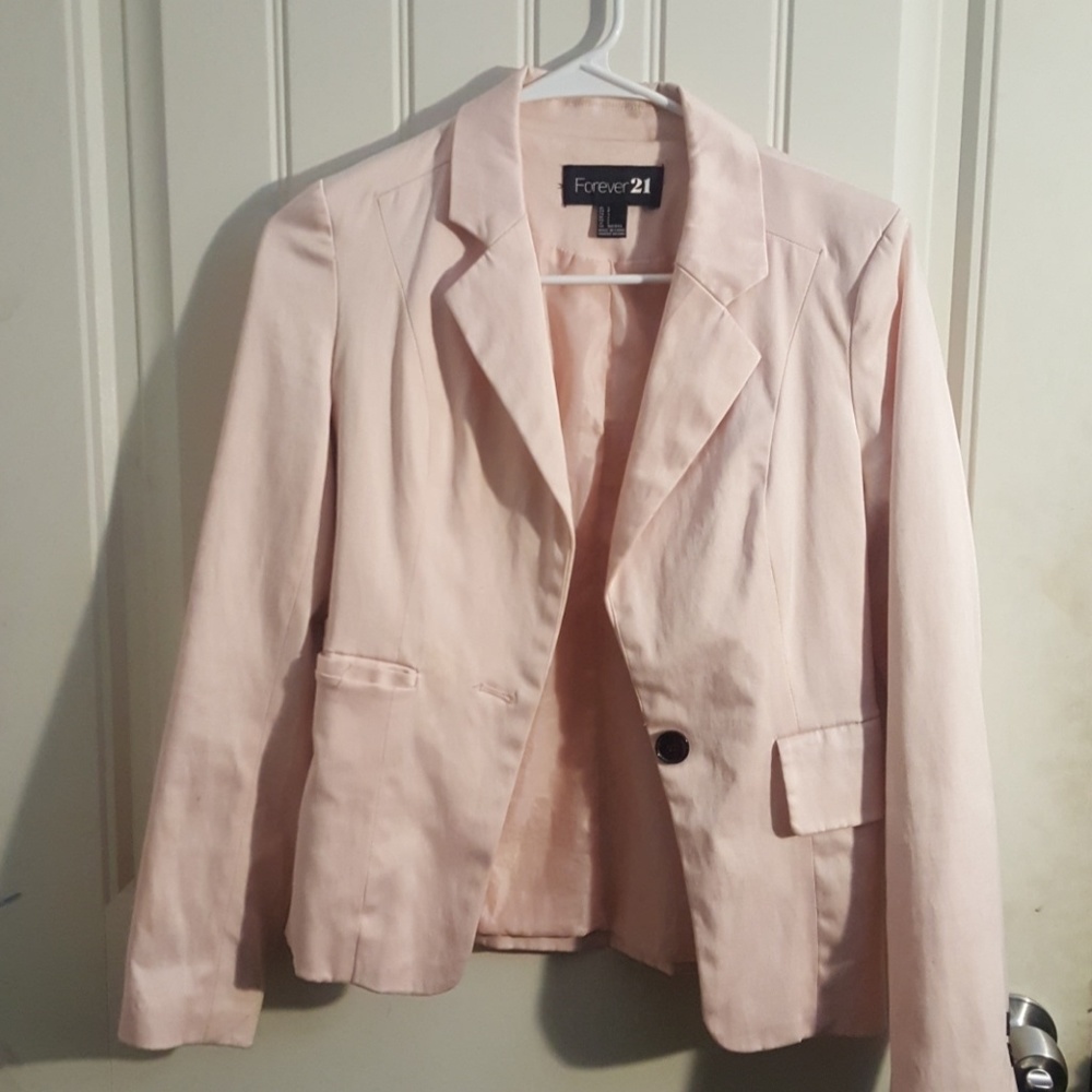 Baby Pink Blazer